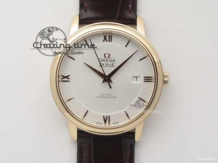 0227 BestValue De Ville Prestige Ladies 32.7mm SS MKF 1:1 Best Edition White Dial SS Markers on SS Bracelet MIYOTA 7971